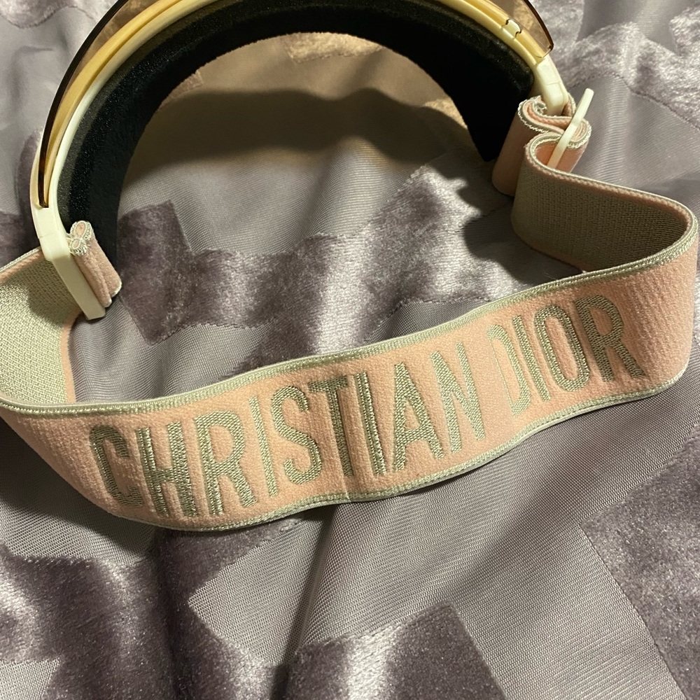 Pink Dior Visor